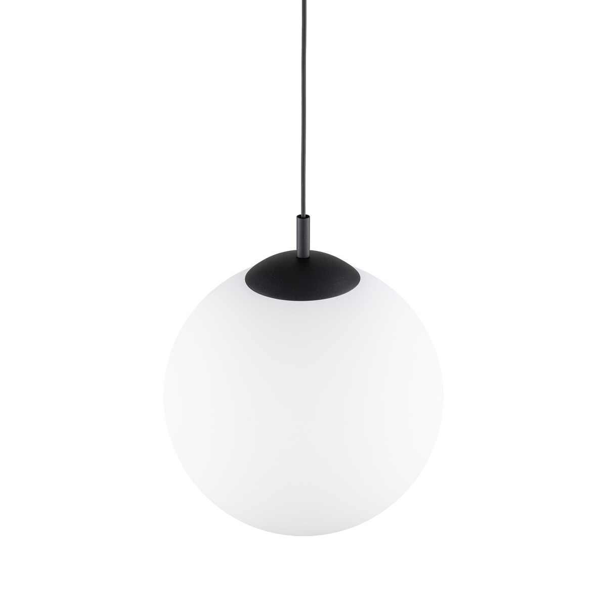 Lampa wisząca ESME WHITE 5671 TK Lighting biała czarna E27 regulowana 35 cm do salonu i jadalni