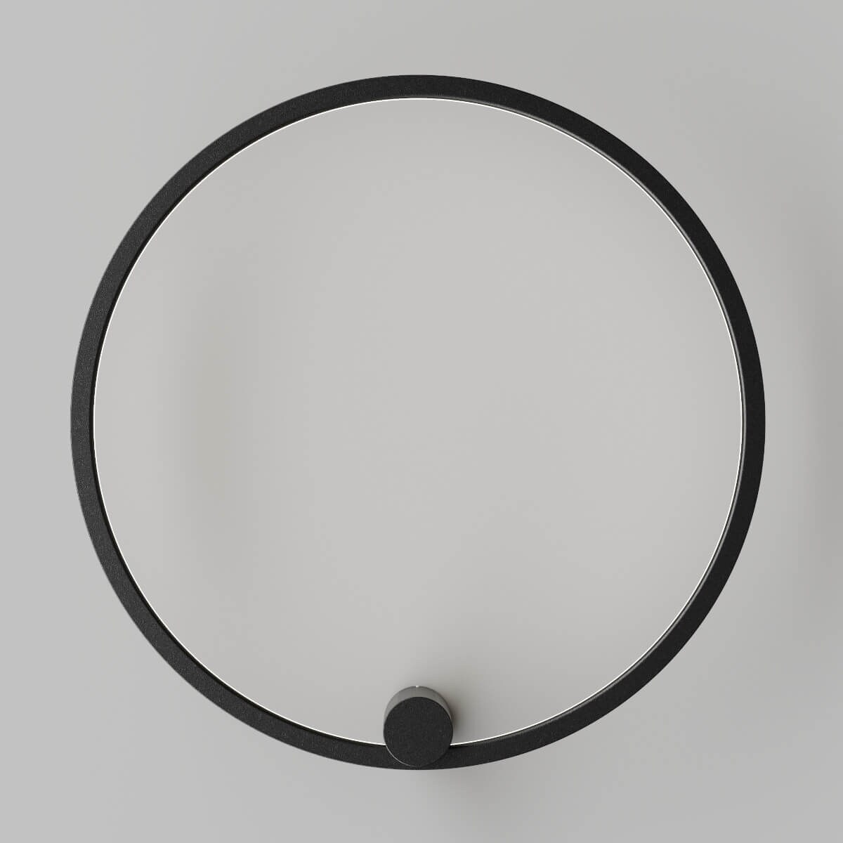 Salonowa lampa ścienna Ringa WL0116-M-BK Yaskr LED 35W 3000-4000K IP44 czarna