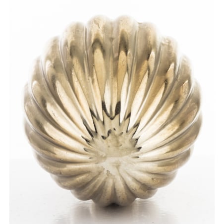 Dekoracja - złote jajko 16x10x10 cm ceramiczne TATIM