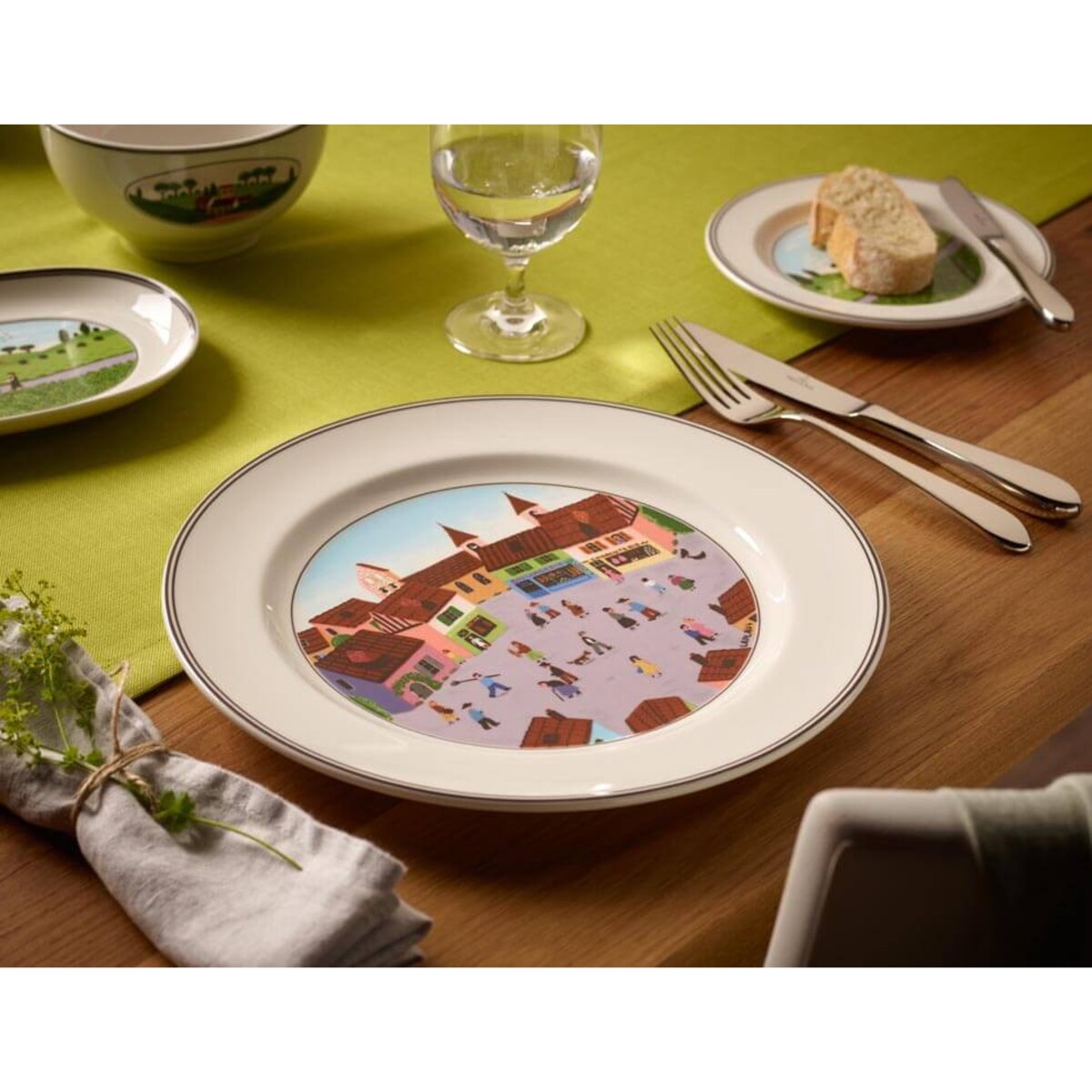 Talerz obiadowy Wioska Design Naif, 27 cm, Villeroy & Boch