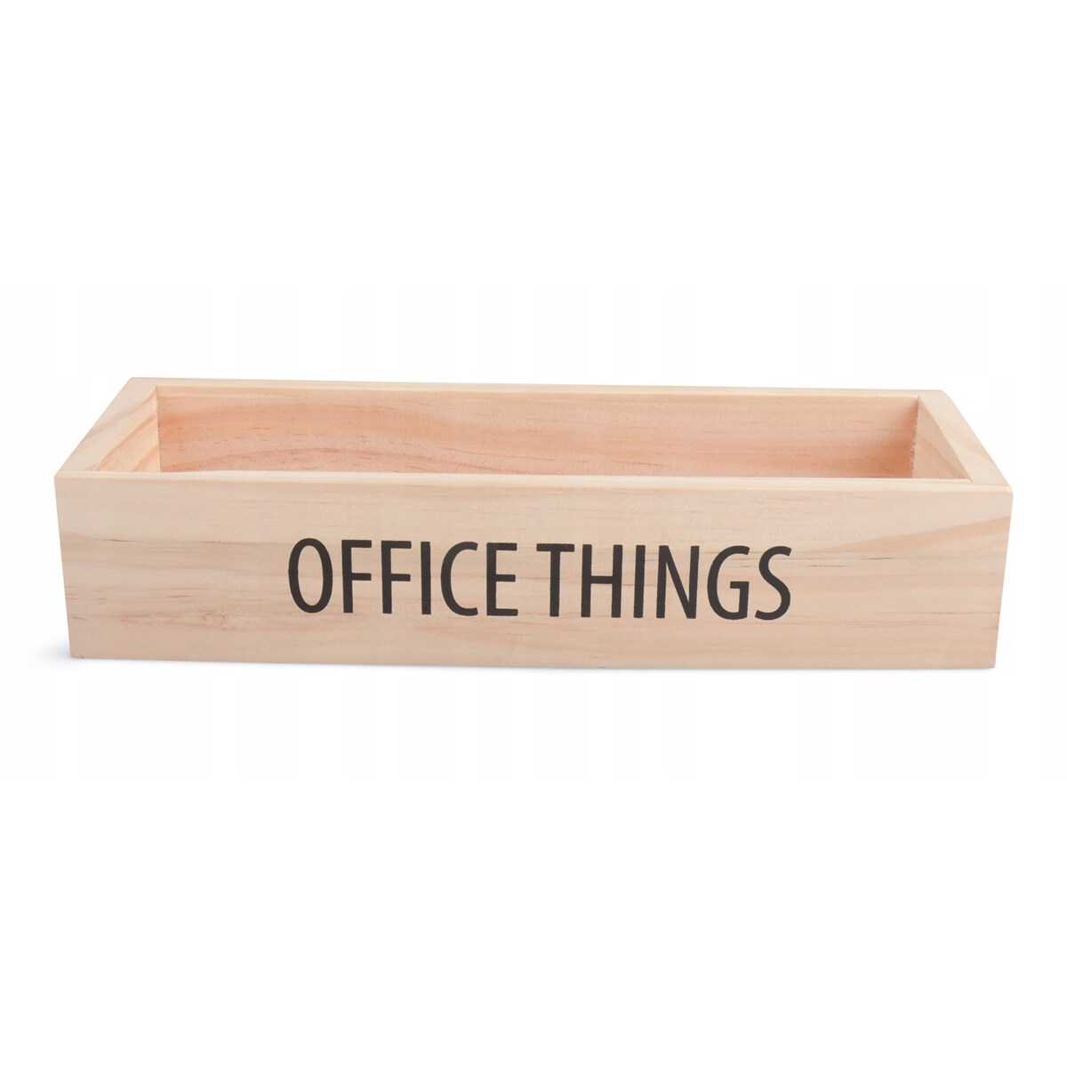 ORGANIZER biurowy drewniany OFFICE THINGS 25x8cm