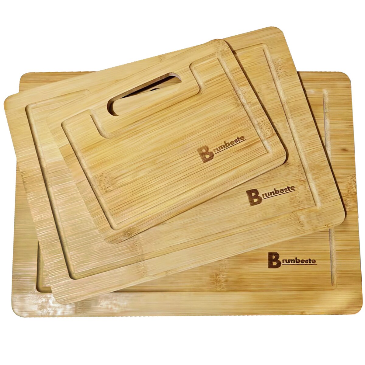 Zestaw desek do krojenia 35 x 26/ 30 x 22,5/ 20 x 15cm BRUNBESTE BB-5638
