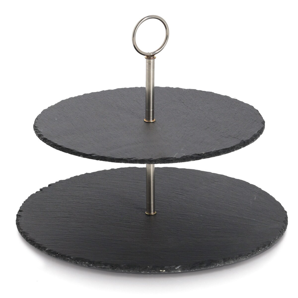 Dwupoziomowa patera do serwowania ZELLER, Ø 30 x 23 cm