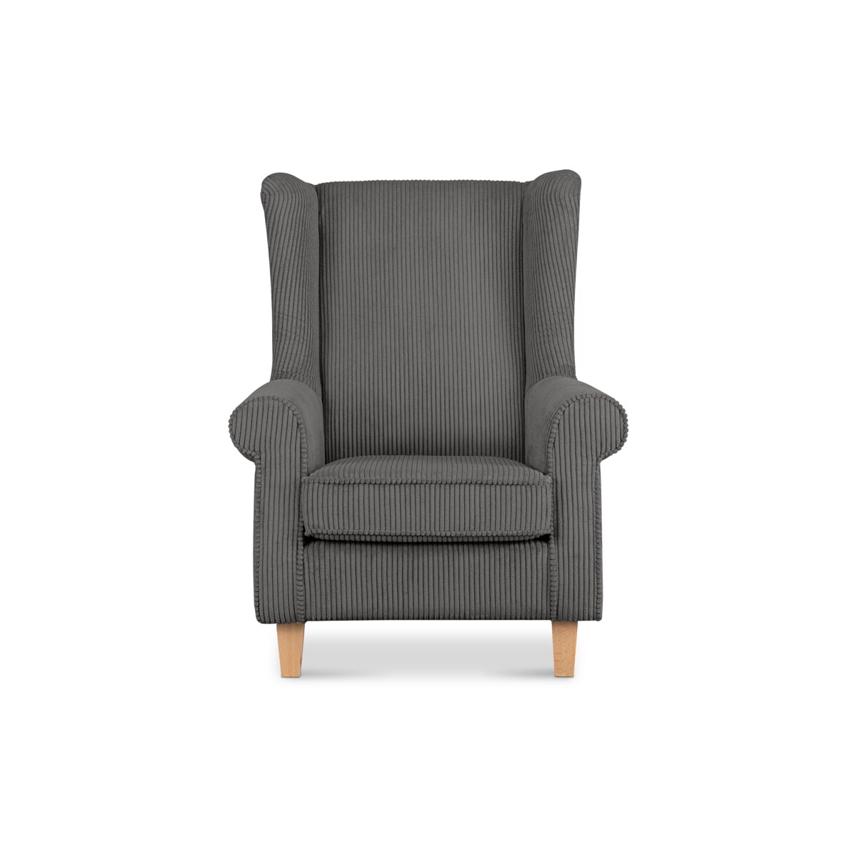 KONSIMO MILES Fotel, kolor Szary