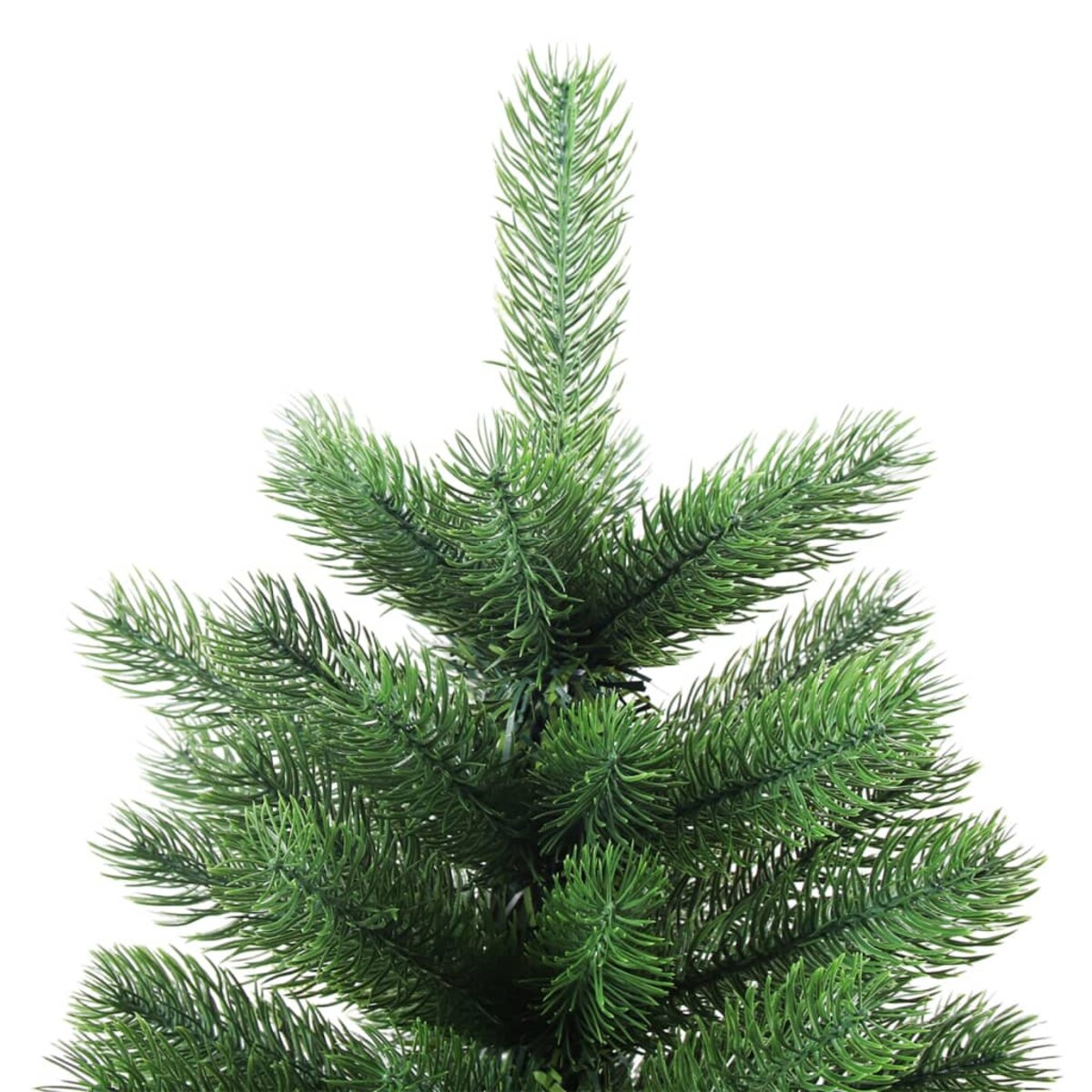 vidaXL Sztuczna choinka z lampkami i bombkami, 90 cm, zielona