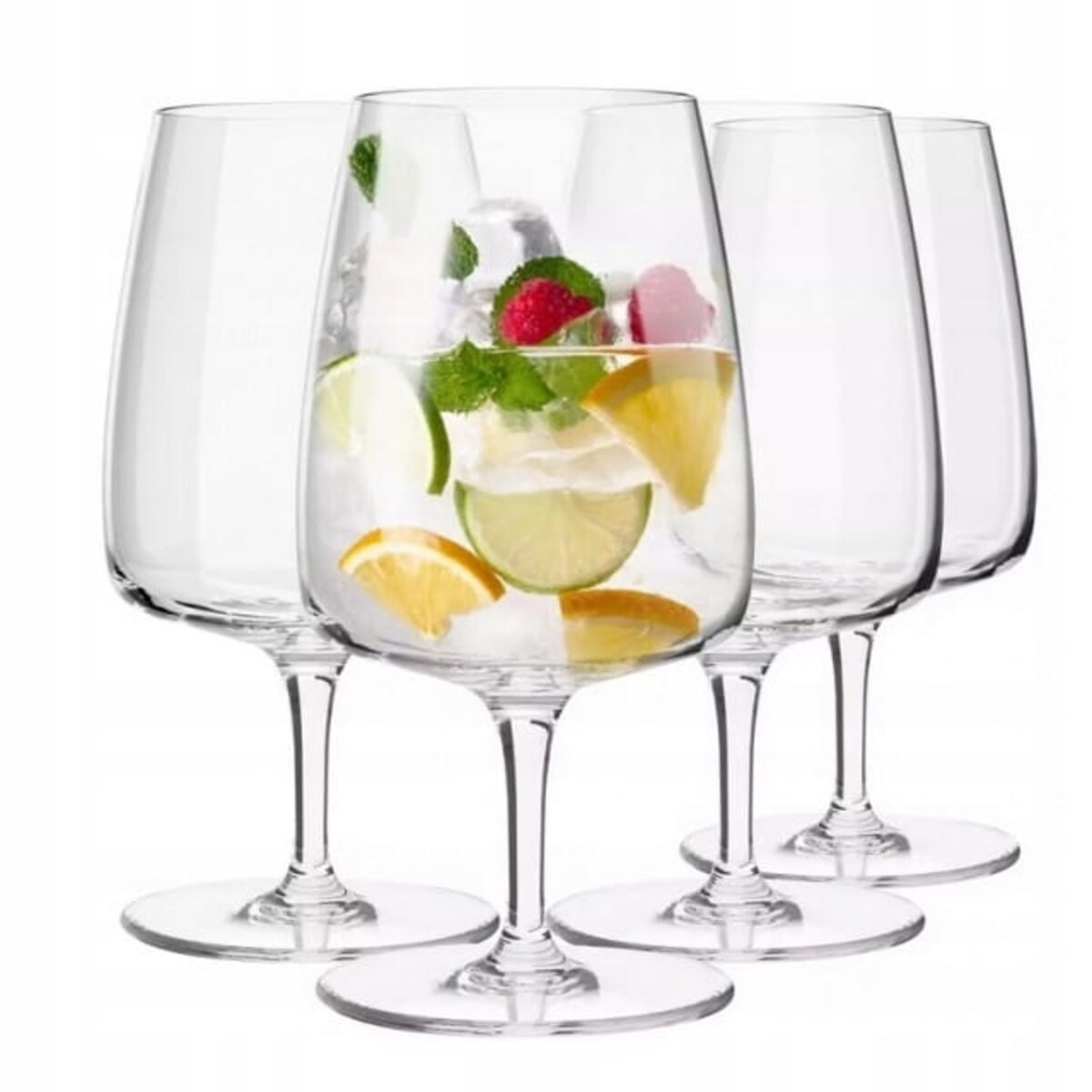 Niskie Kieliszki do wody soku drinków Krosno 330ml MODERN do koktajli piwa