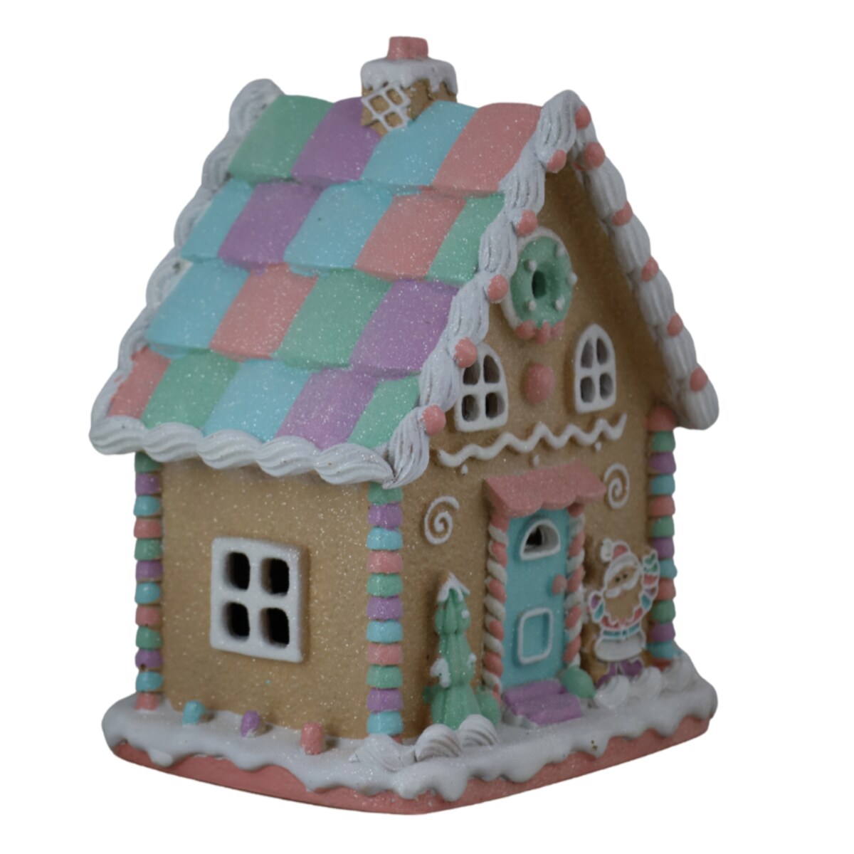 Domek piernikowy LED 25x19,5x15,5 cm DAUK-2