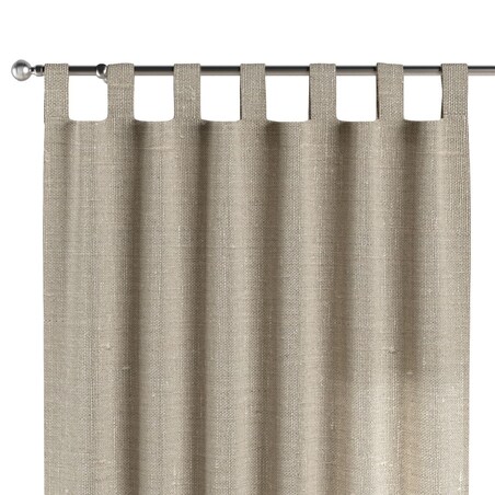 Zasłona na szelkach 1 szt. 130x245 naturalny len