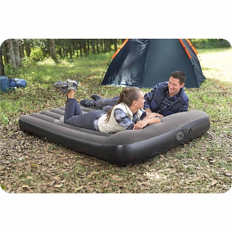 Materac dmuchany Bestway dwuosobowy do spania 203x152x30 cm pompka