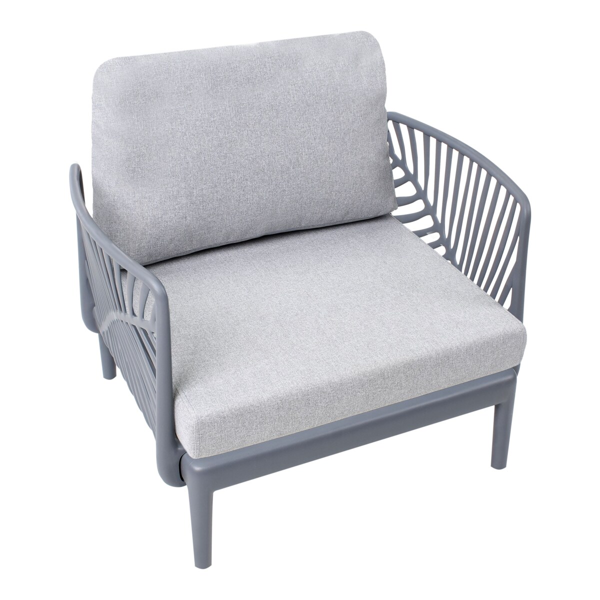 Fotel ogrodowy SATURNIA Szary