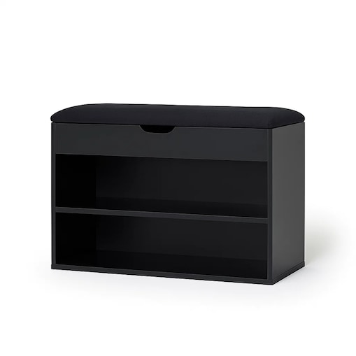 Szafka na buty z siedziskiem LEVA, 60 x 30 x 47 cm