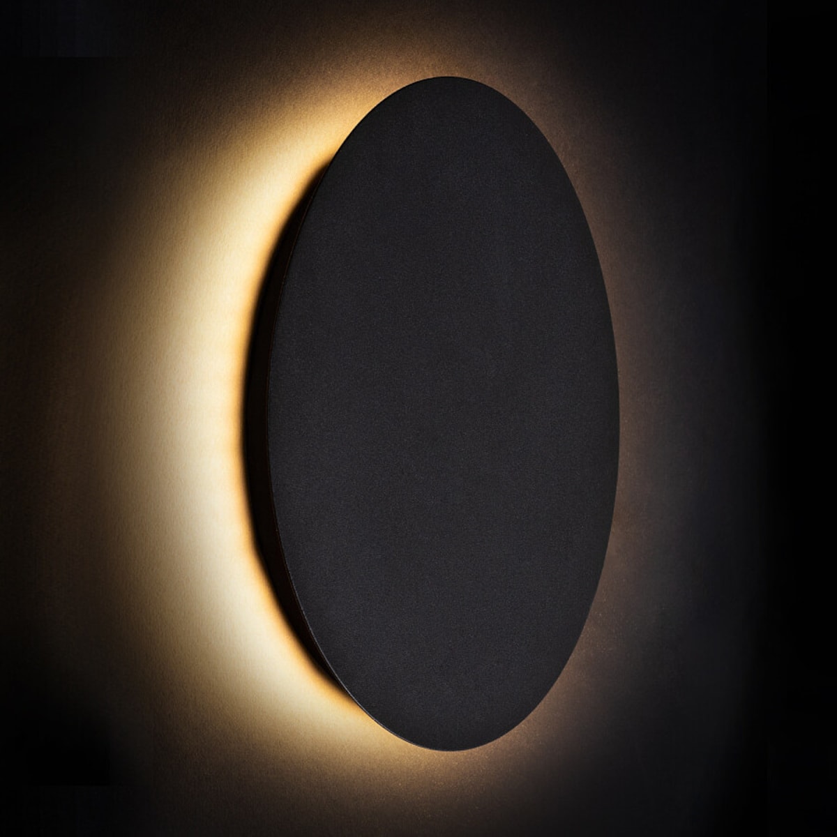 Lampa ścienna 7635 RING LED M Czarny Nowodvorski