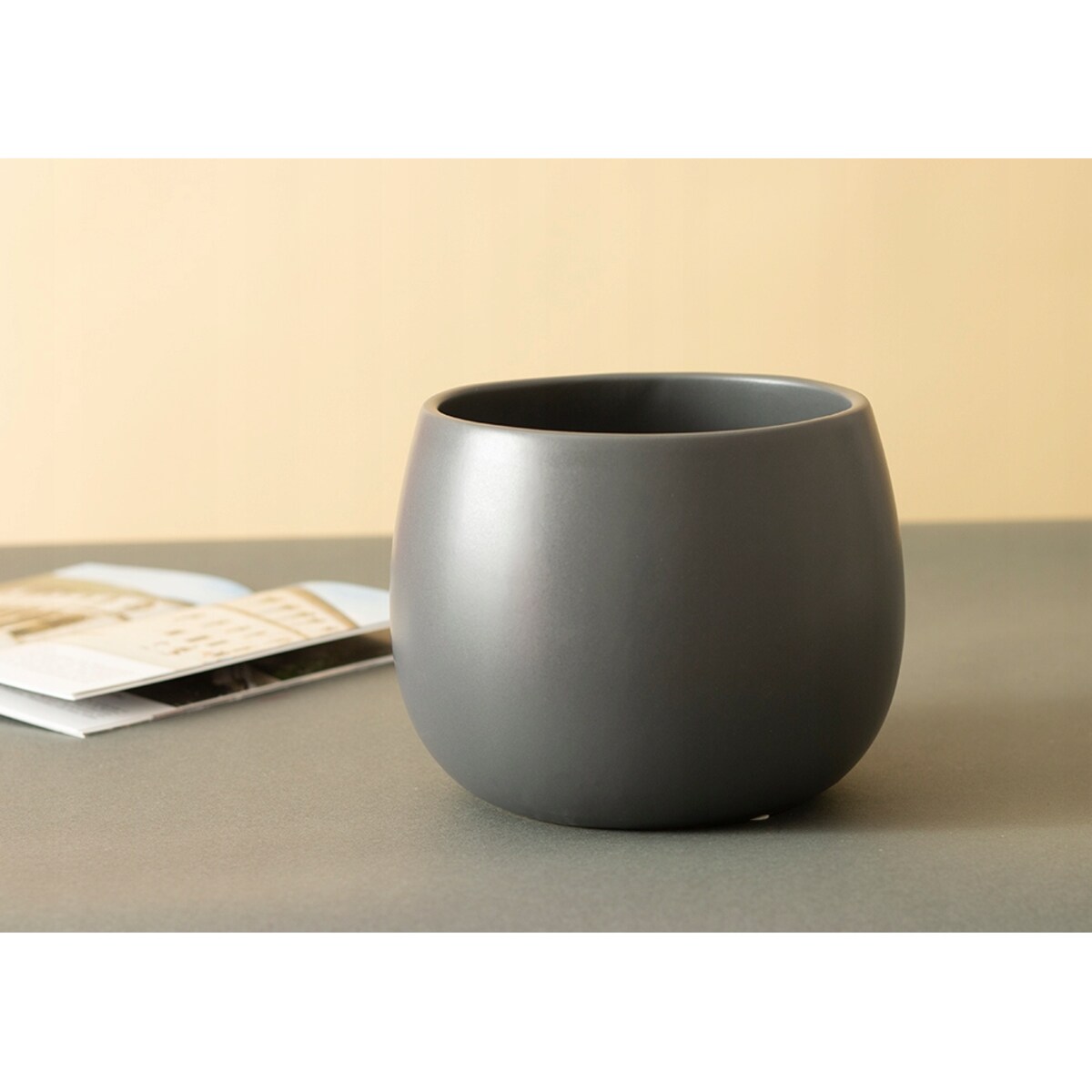 DONICA MARCUS ceramiczna szara śr. 16cm