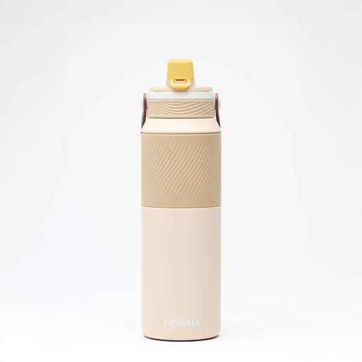 Butelka termiczna na wodę termos ze słomką Dupla Insulated 1000ml - Desert Sand