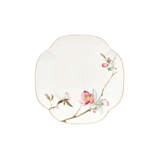 VILLA ITALIA Talerzyk deserowy porcelanowy 16,5 x 16,5 cm SPIRIT of JAPAN