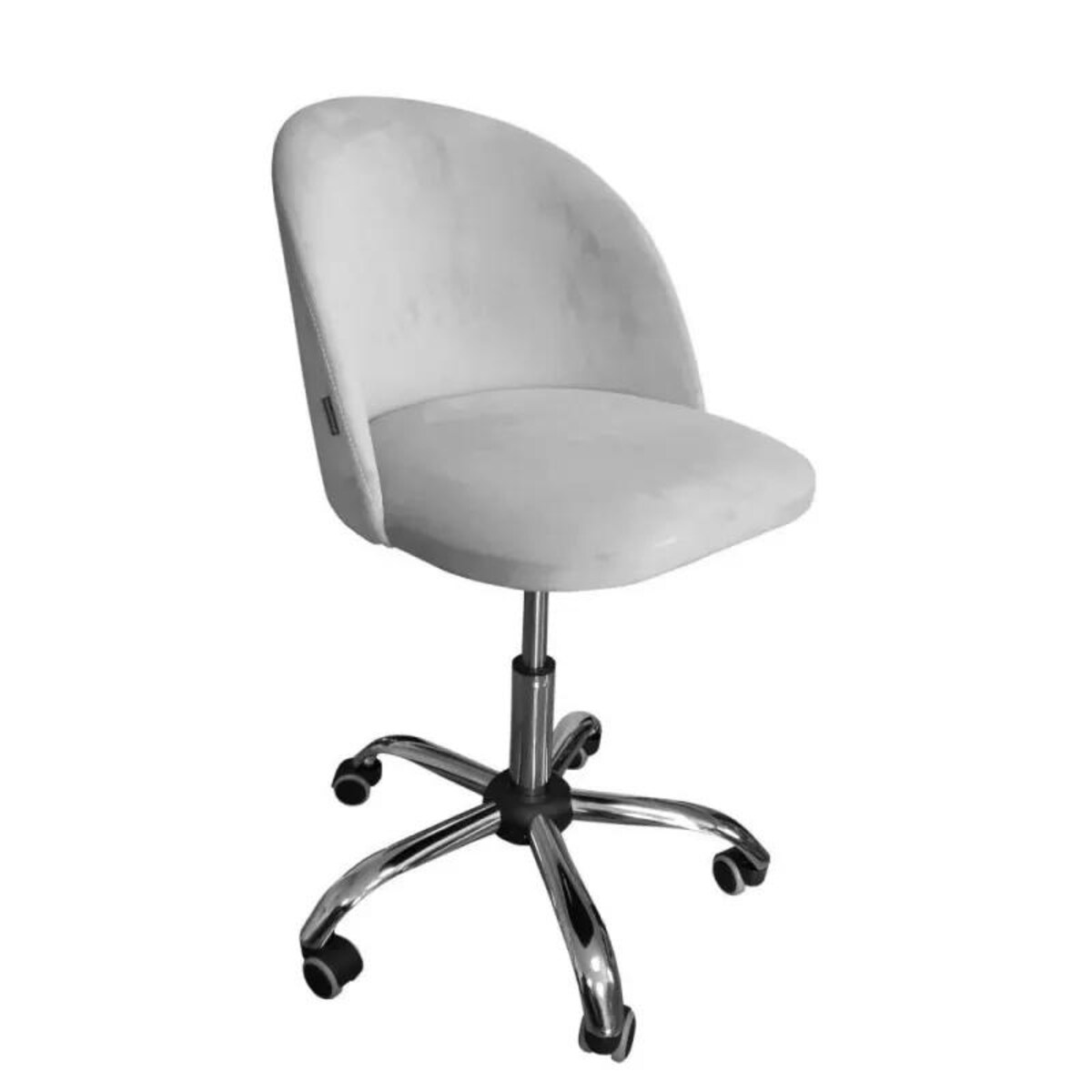 Fotel CLAUDINE VELVET jasno szary