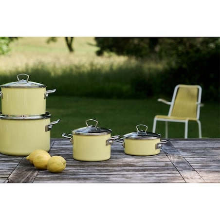 Riess zestaw garnków 5 części Lemon R0558002