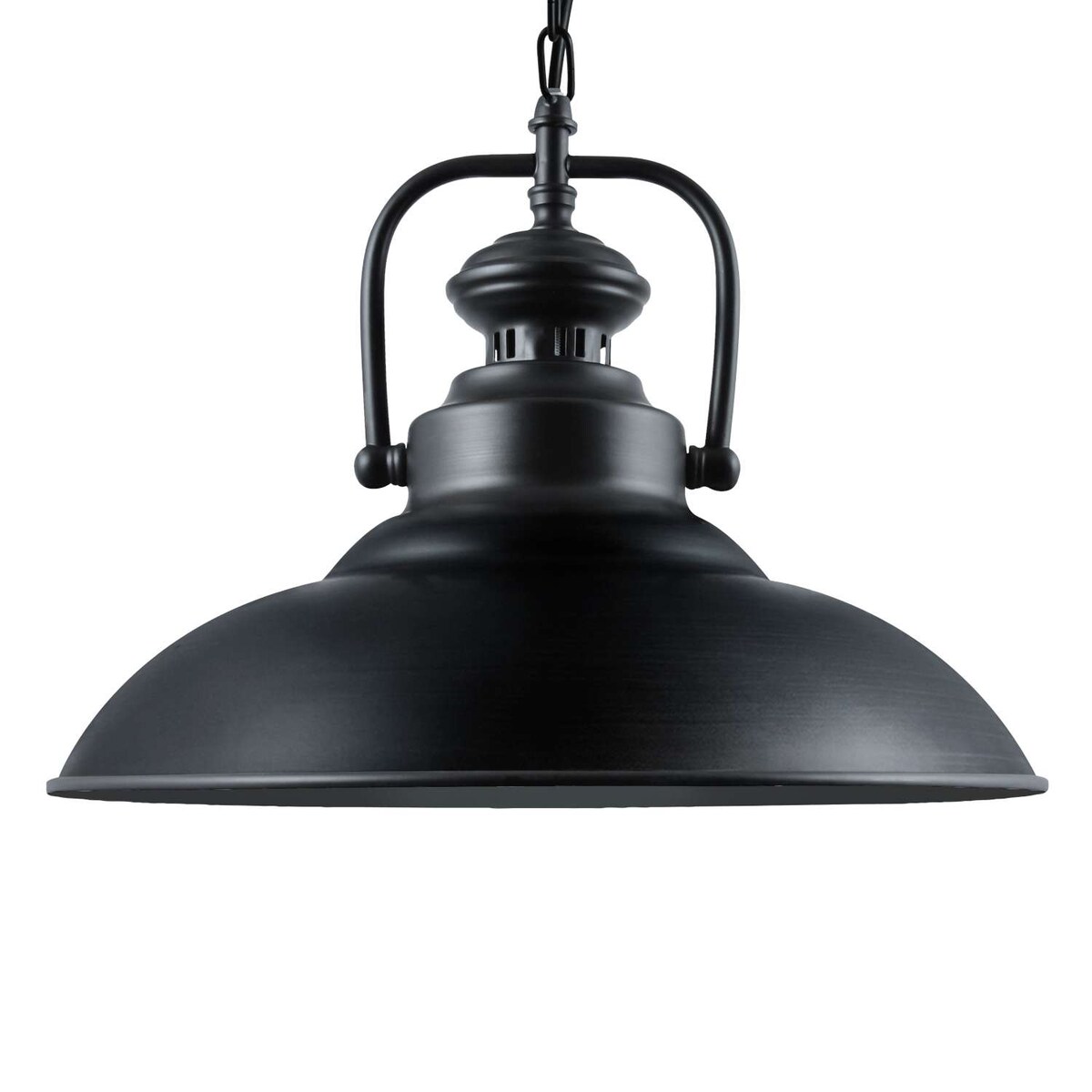 LAMPA wisząca ICELAND 305473 Polux industrialna OPRAWA zwis na łańcuchu czarny