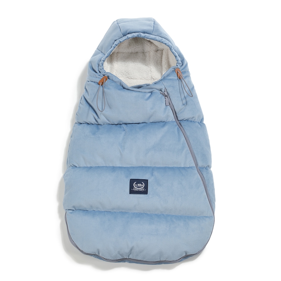 La Millou - Śpiworek do Wózka Baby Multi WIND BLUE