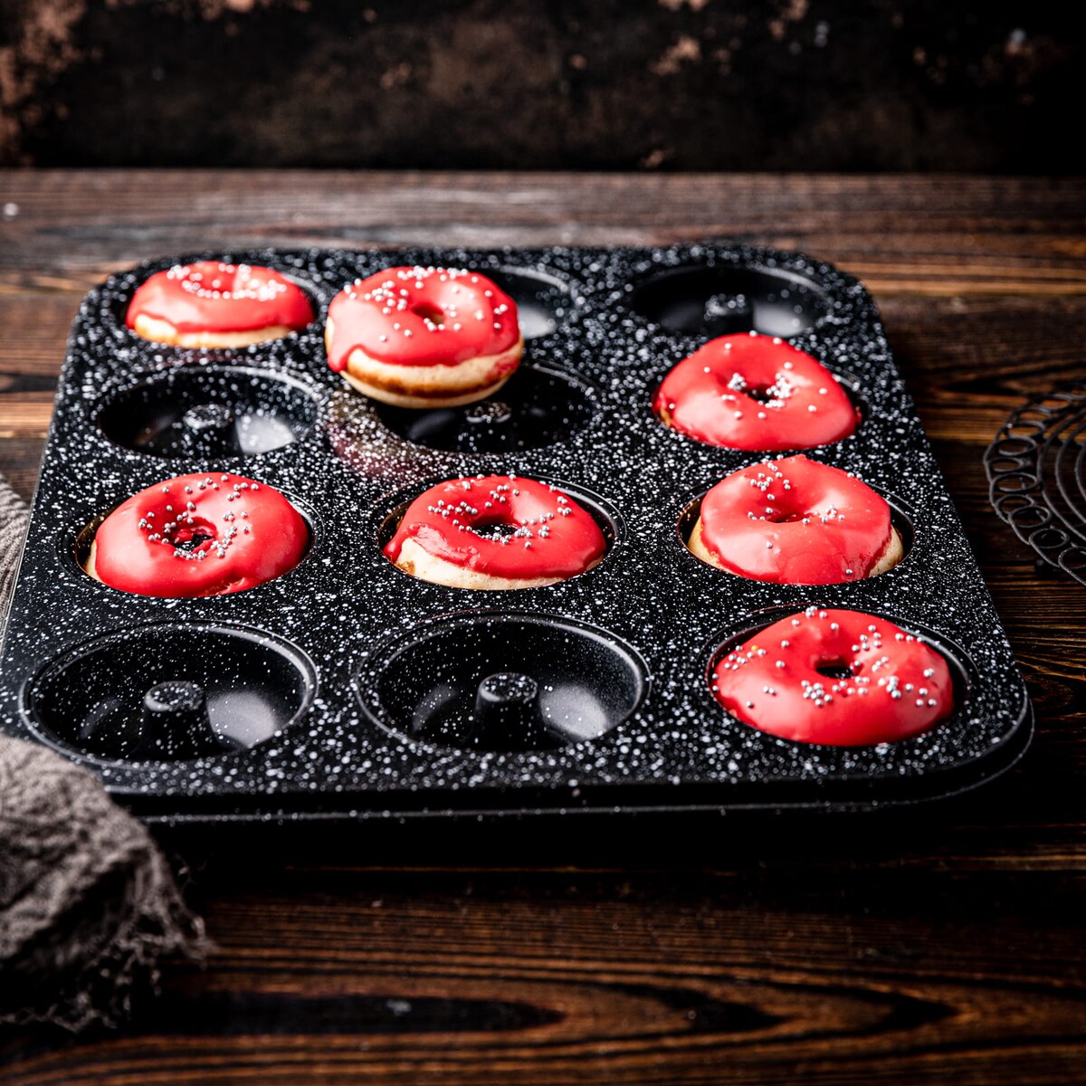 Forma do pieczenia 12 muffinów babeczek z powłoką nieprzywieralną KLAUSBERG