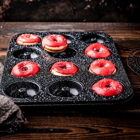 Forma do pieczenia 12 muffinów babeczek z powłoką nieprzywieralną KLAUSBERG