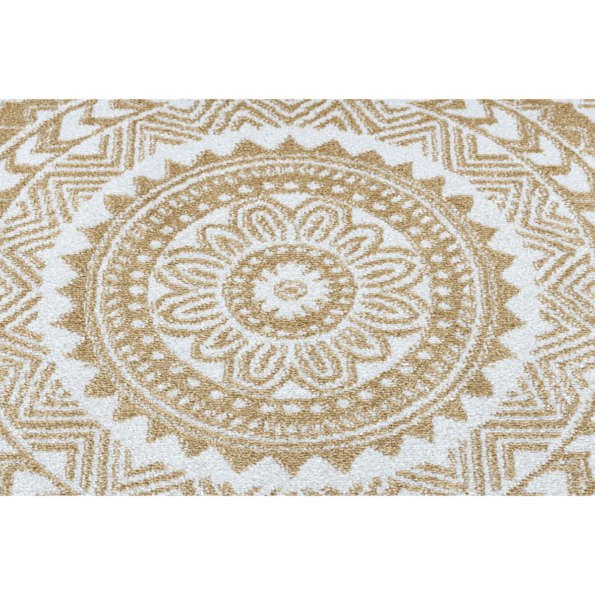 Dywan FUN Napkin serweta koło - złoty koło 200 cm