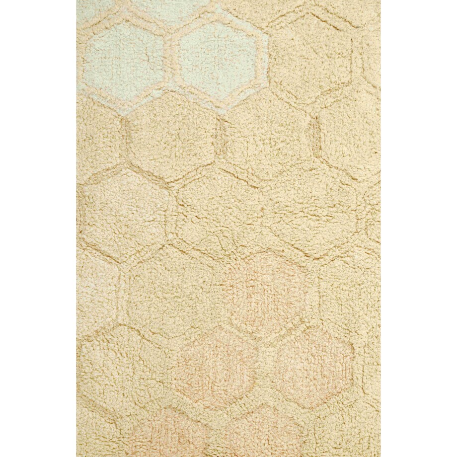 Dywan bawełniany do prania w pralce Sweet Honey, Planet Bee, Lorena Canals