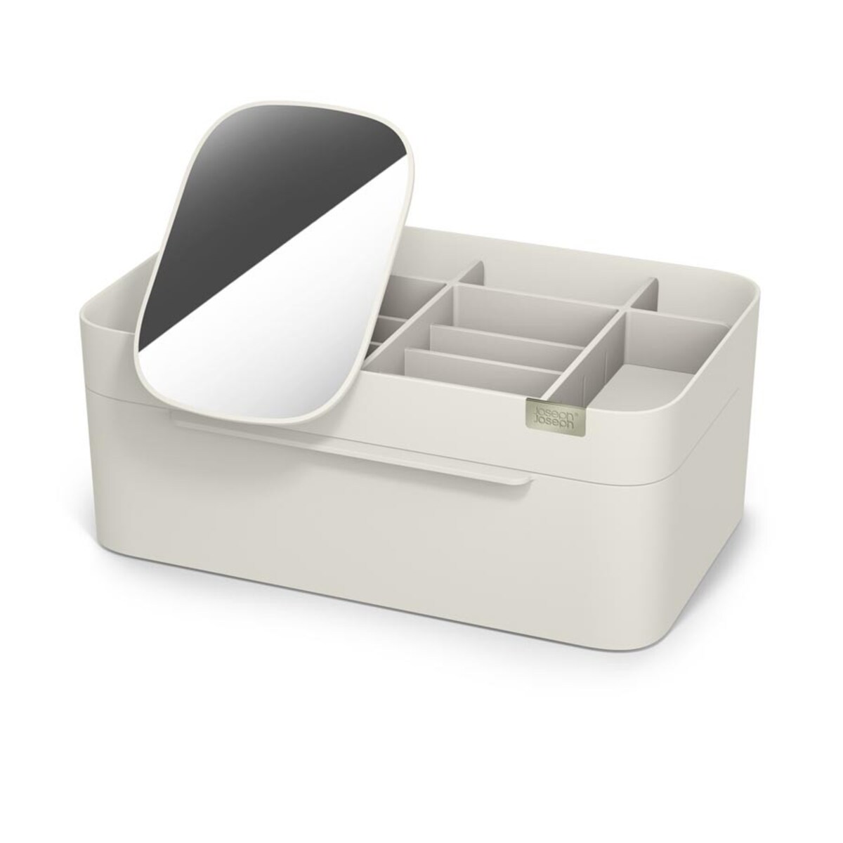 Organizer na kosmetyki z szufladką i lusterkiem L Viva, 12 x 30 x 19.5 cm, Joseph Joseph