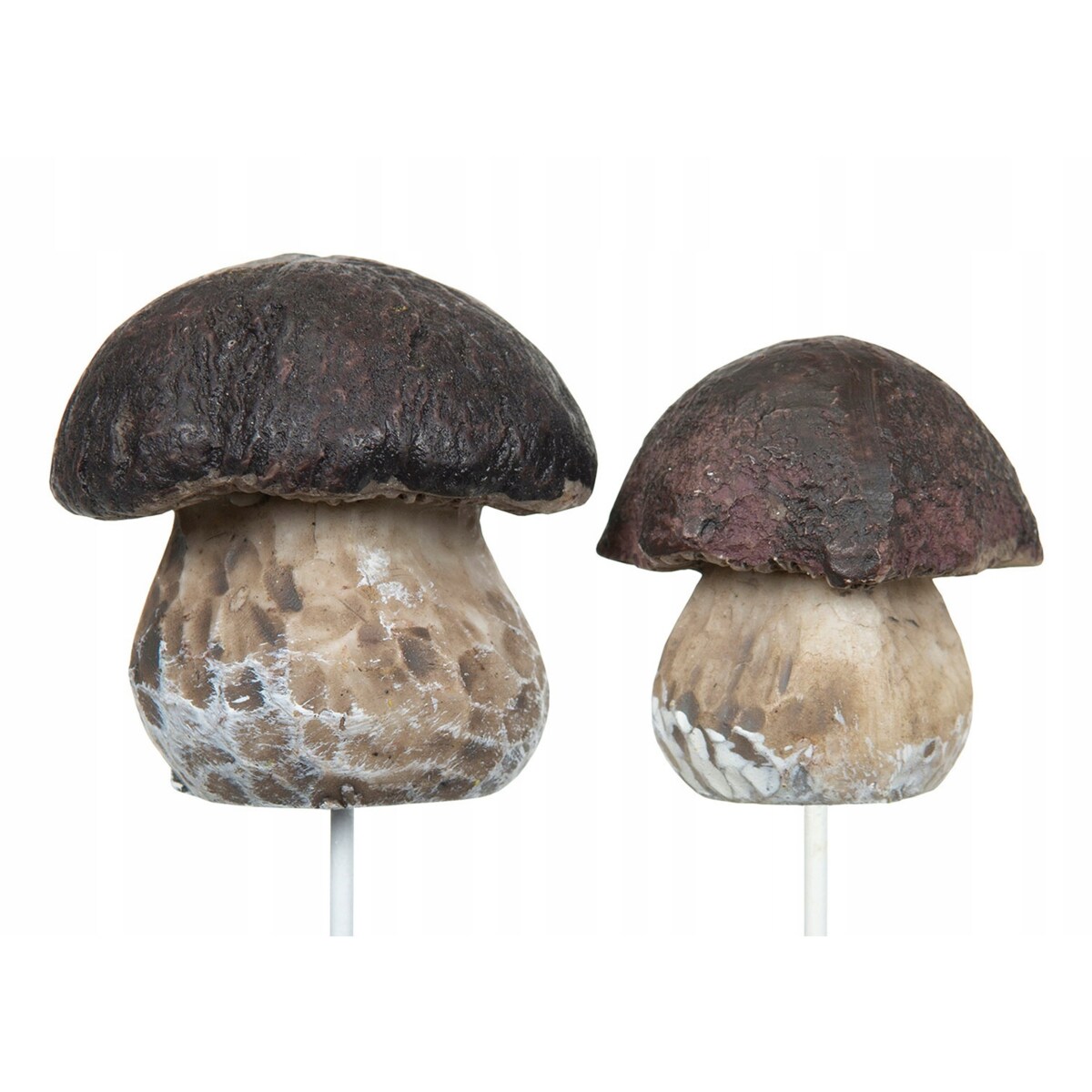 DEKORACJA DO DONICZKI kwiatów GRZYBY ozdoba dodatek grzybki 2 szt.