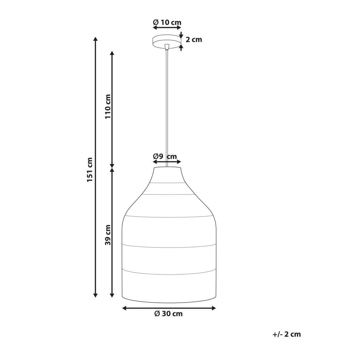 Lampa wisząca GILO Rattan Naturalny