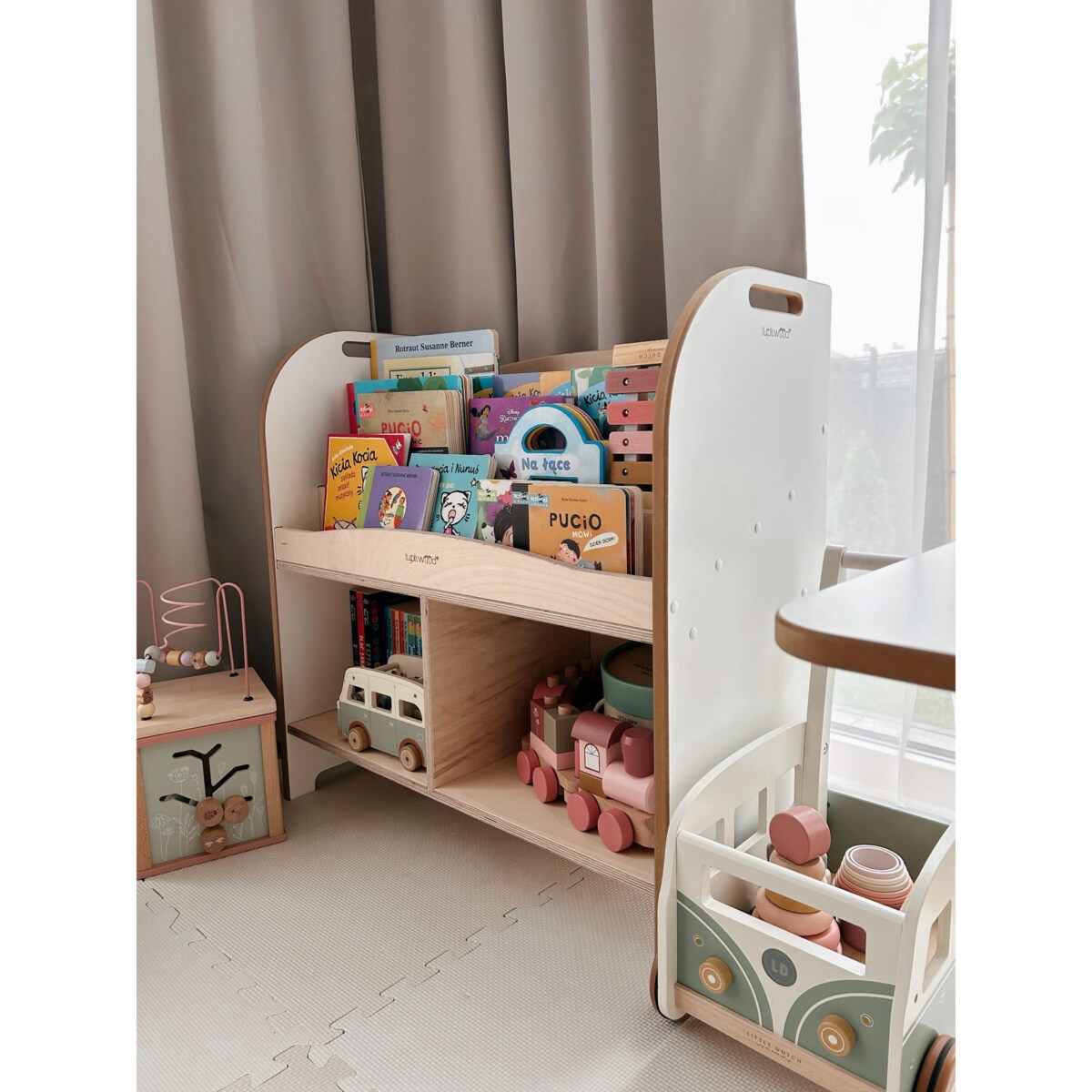 SMART - biblioteczka/regał montessori