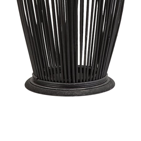 Lampion TAHITI Bambus 72 cm Czarny