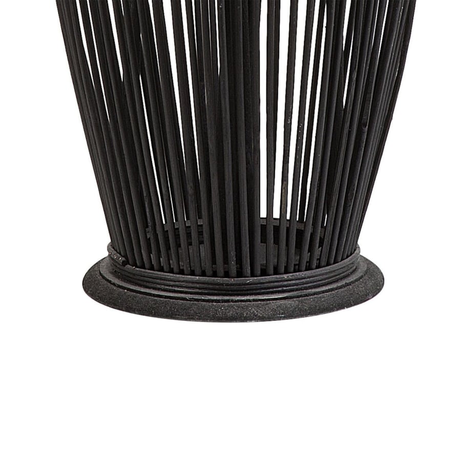 Lampion TAHITI Bambus 72 cm Czarny