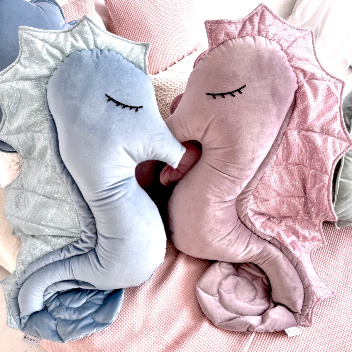 Niebieska poduszka konik morski