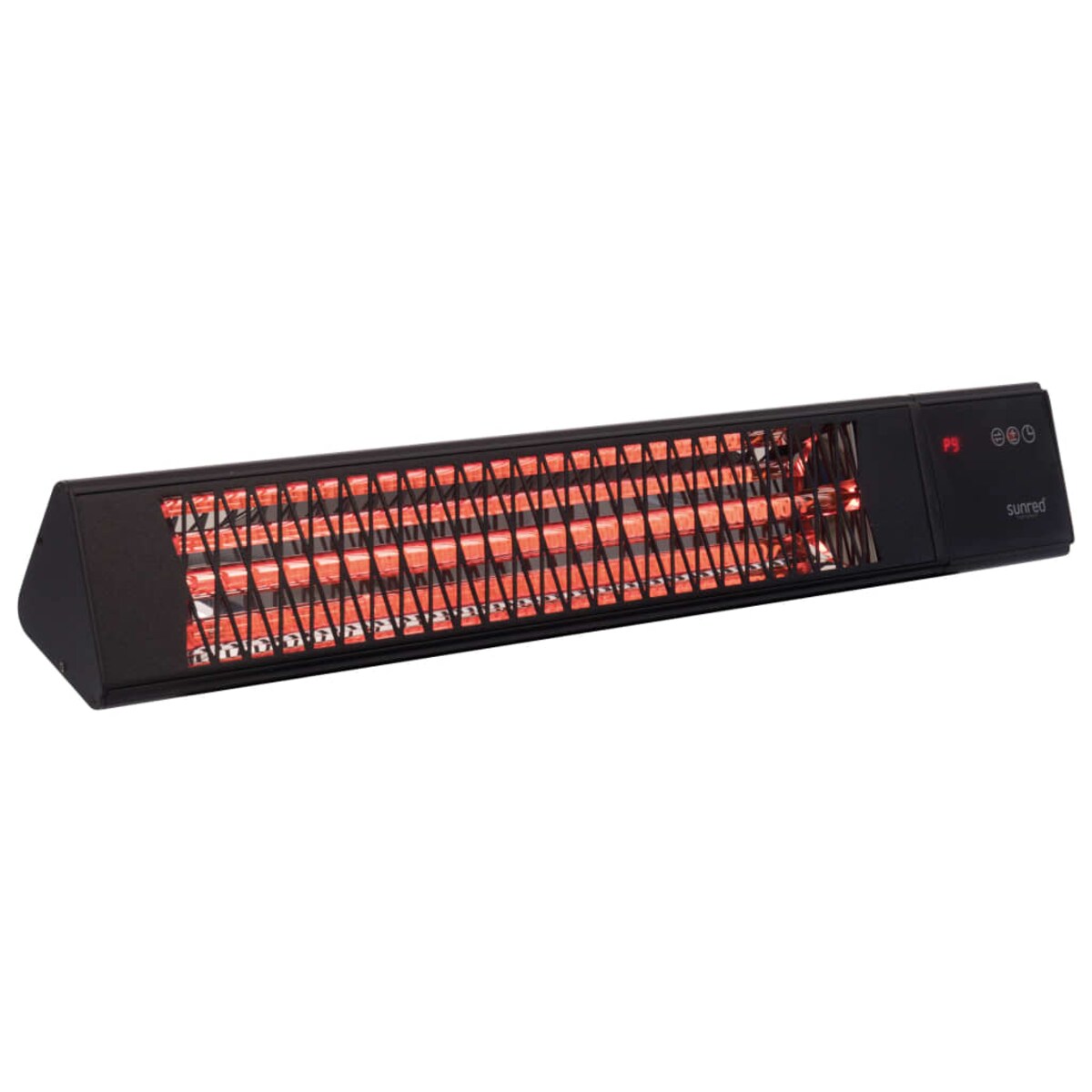 Sunred Grzejnik tarasowy ścienny Royal Diamond Smart Dark, 2500 W
