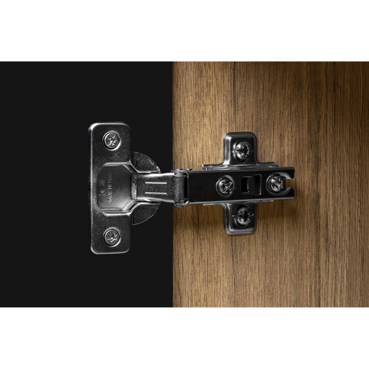 KONSIMO FRISK Skandynawska komoda z szufladami w kolorze czarnym