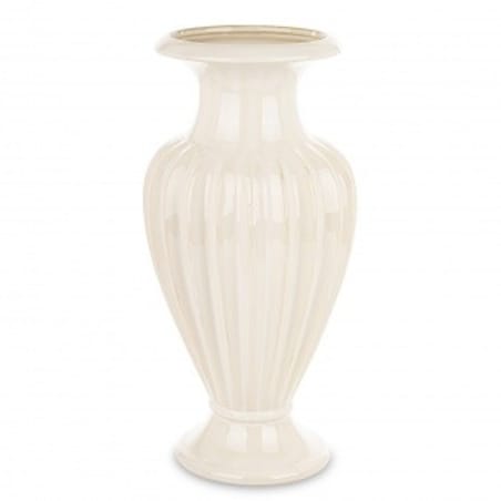 Wazon ceramiczny 46x22x22 cm STAMMA beżowy