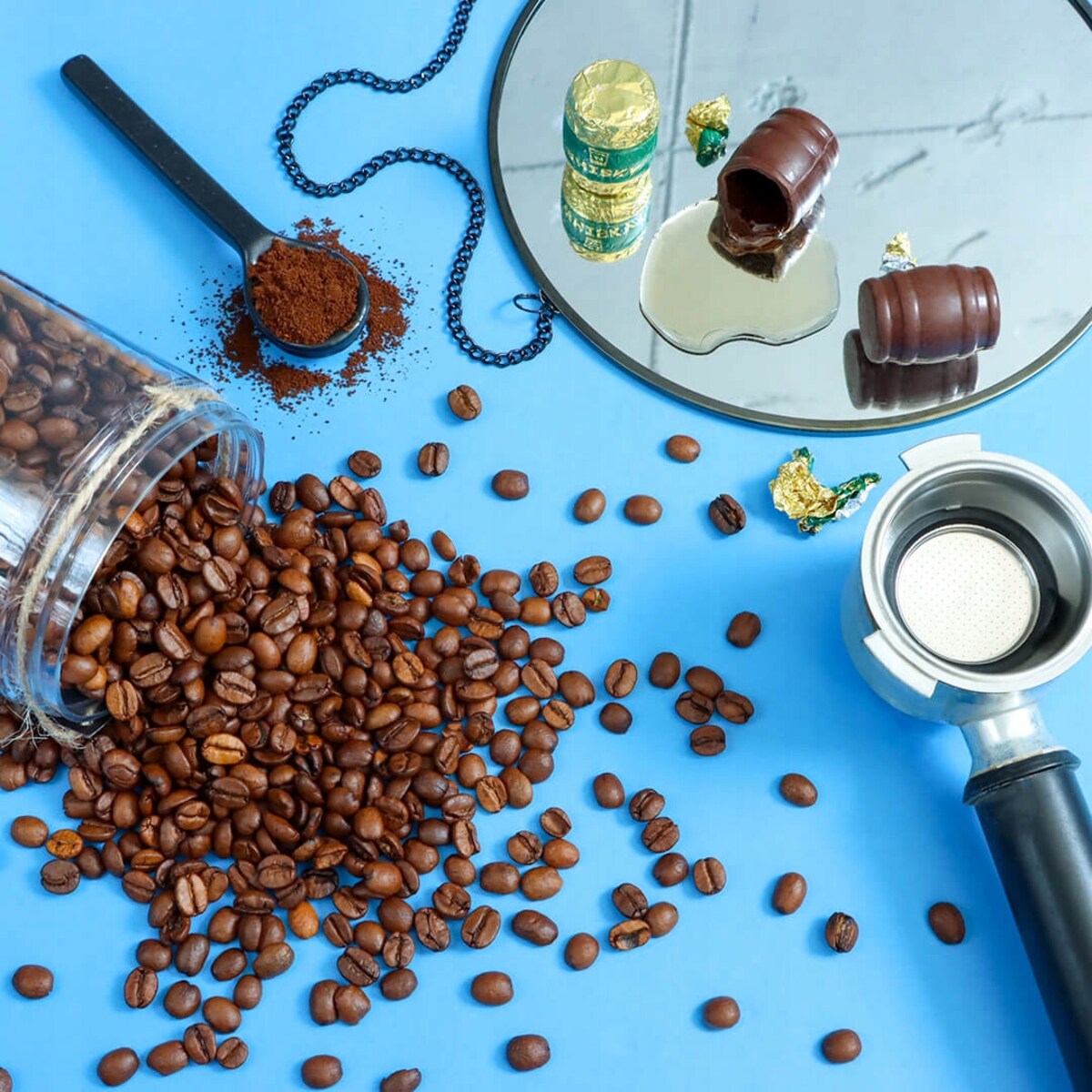 Kawa smakowa aromatyzowana ziarnista IRISH WHISKY ARABICA Cup&You 200g na prezent upominek dla kobiety mężczyzny faceta mamy taty żony męża