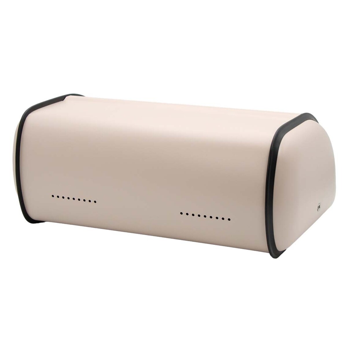 Chlebak metalowy pojemnik na chleb pieczywo bułki 35x24x14.5cm beżowy BRUNBESTE