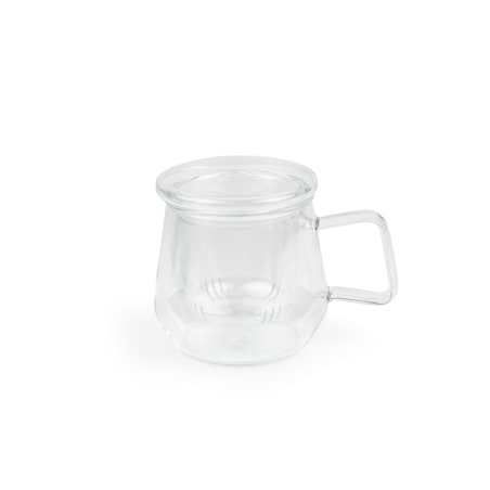 Kubek szklany z zaparzaczem Livorno 290ml - bezbarwny / Bredemeijer