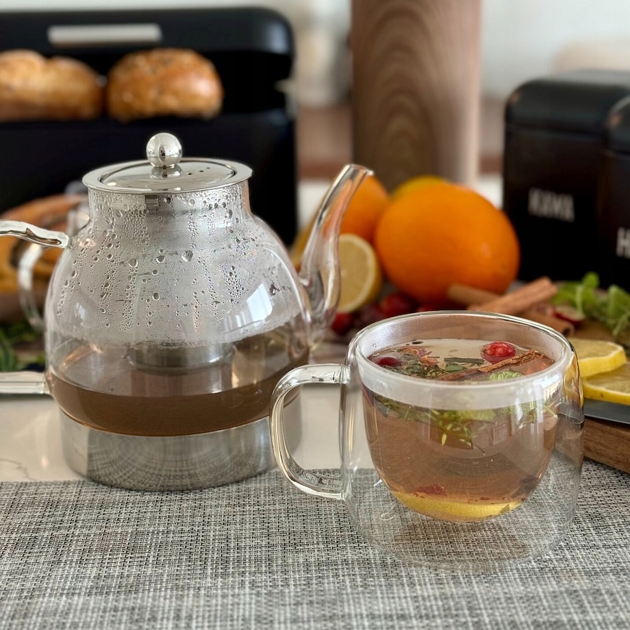 SZKLANKI FILIŻANKI na kawę herbatę PODWÓJNA ŚCIANKA termiczne 2x 350 ml