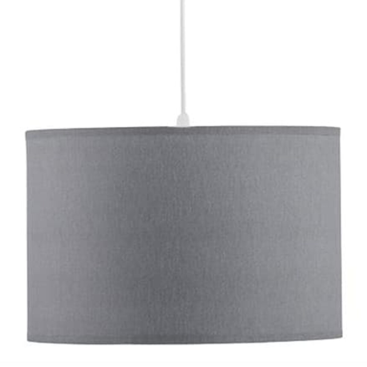 Salonowa okrągła lampa zwieszana Rondo 3462 TK Lighting tkaninowy szary