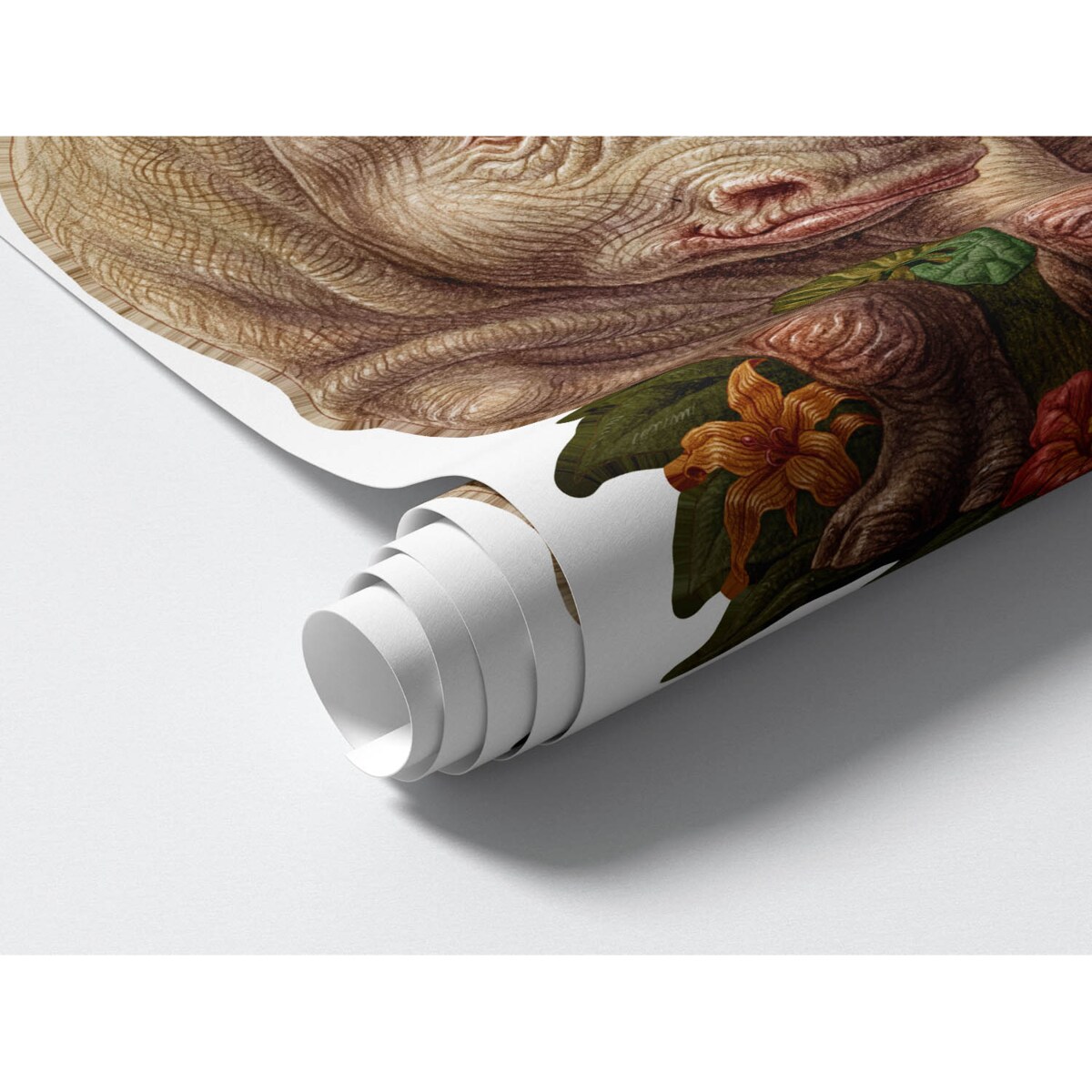 Zestaw naklejek na ścianę, Dzikie zwierzęta safari, 60cm