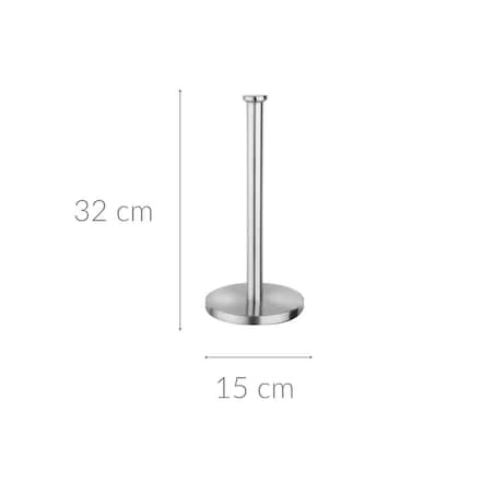 Stojak na ręczniki papierowe, stal nierdzewna, 32 cm