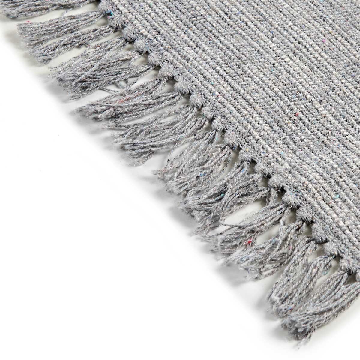 Dywan z frędzlami, 100% bawełny, 180 x 120 cm