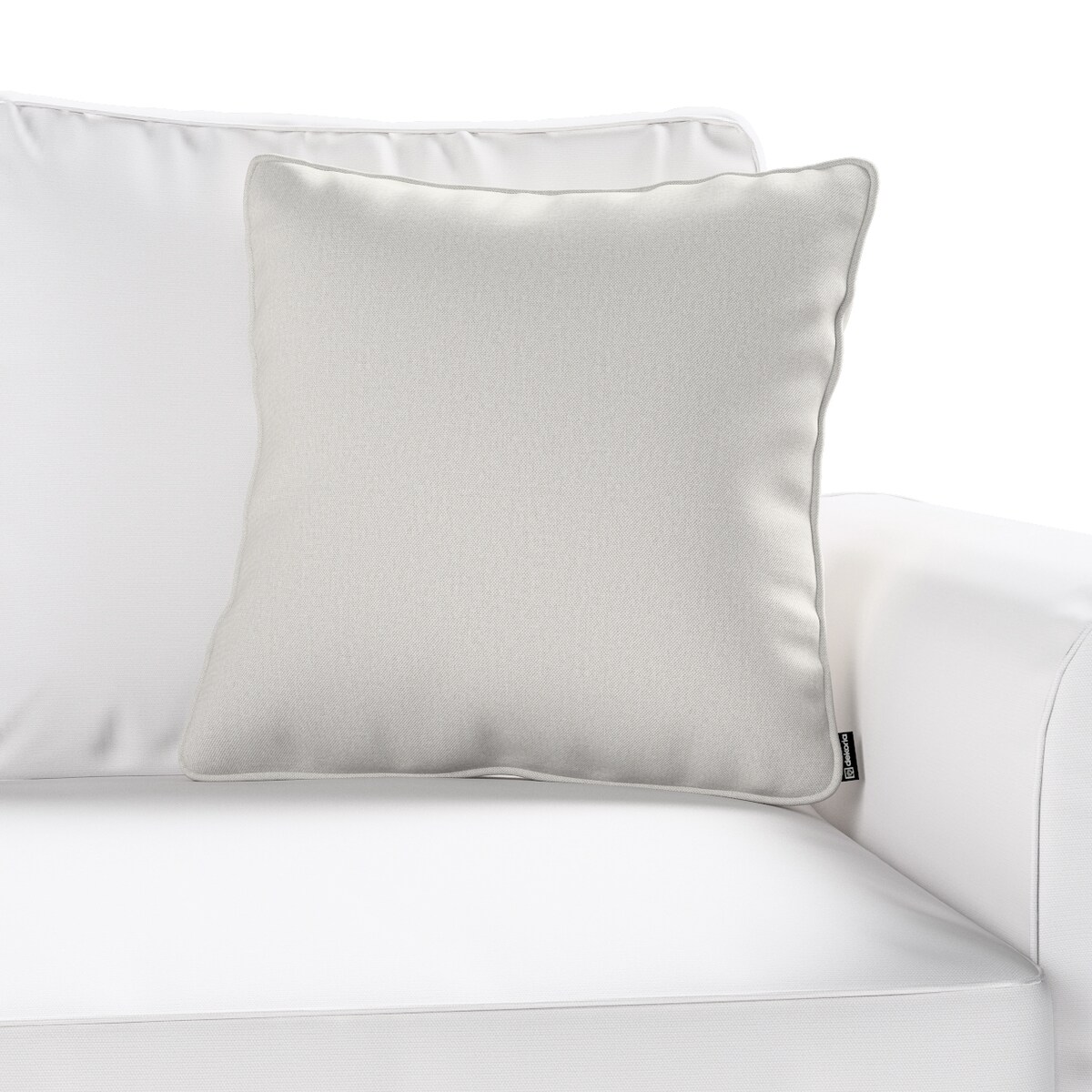 Poszewka Gabi na poduszkę 60x60 jasny popiel