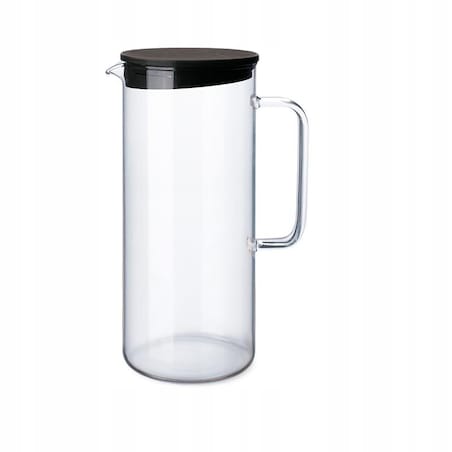 Dzbanek żaroodporny Simax Z POKRYWĄ 1,25L na napoje kompot soki wodę susz