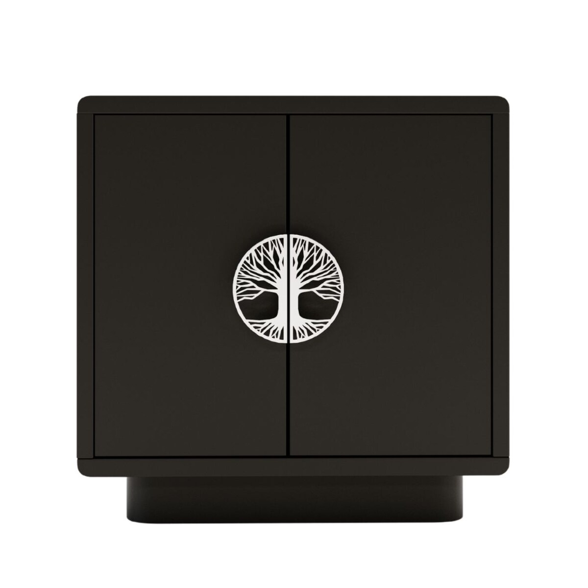 Czarna szafka nocna Dancan LOTTA