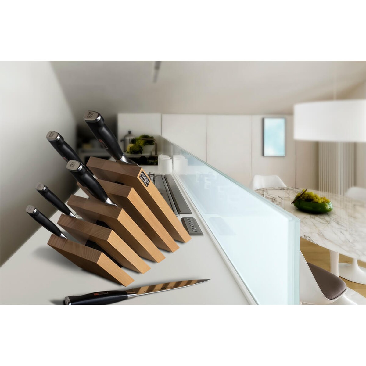 5-elementowy blok magnetyczny z drewna bukowego Artelegno Venezia