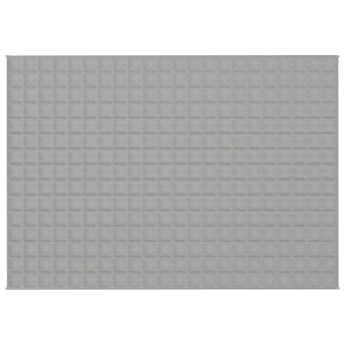 vidaXL Koc obciążeniowy, szary, 155x220 cm, 11 kg, tkanina